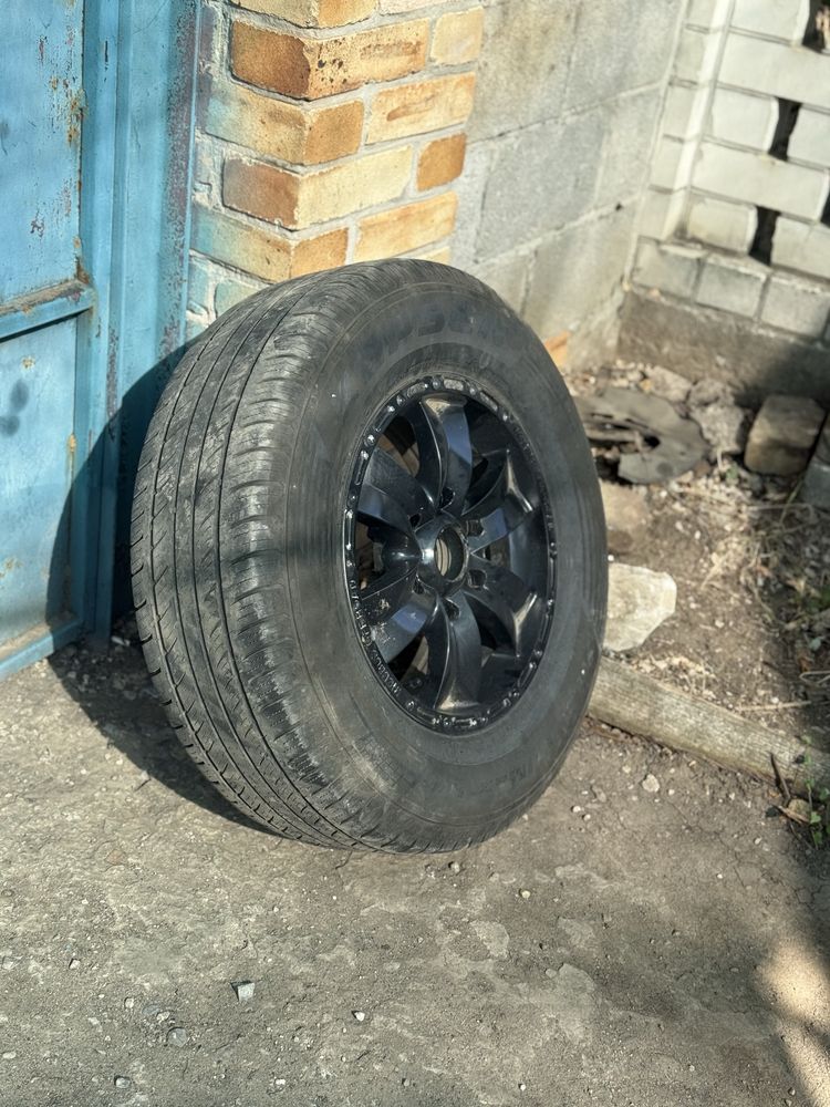 Диски з резиною р16 mitsubishi l 200 ford renger nissan navara
