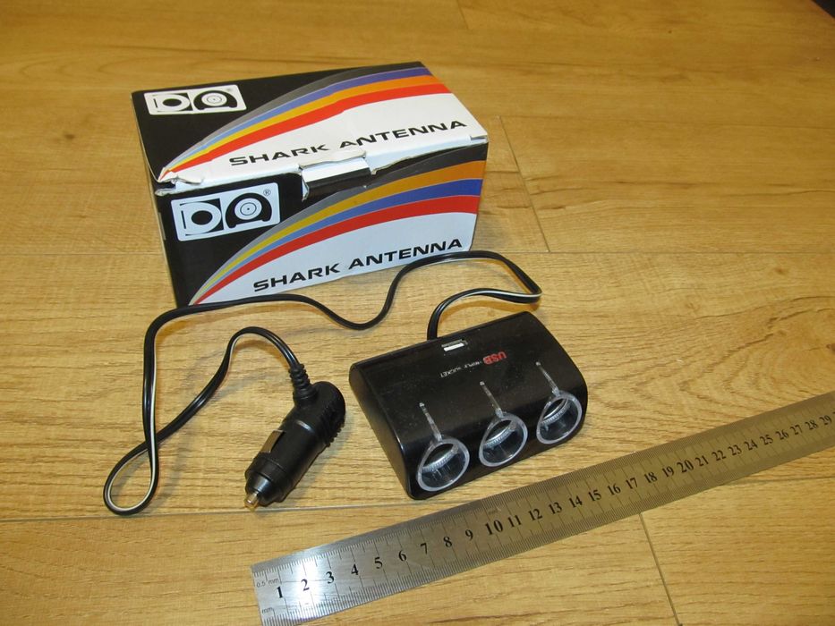 Трійник Адаптер для прикурювача для Автомобіля