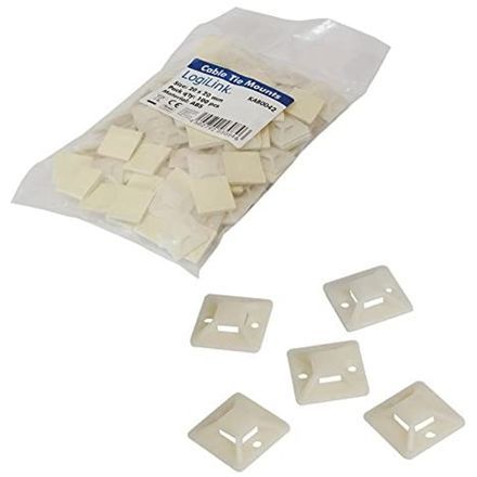 zestawienie przewiązań kablowych logilink 20x20 mm kab0042