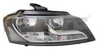 Audi A3 07.08-08.12 Lampa/Reflektor przód prawy /H7+H7 kpl h7 GRATIS