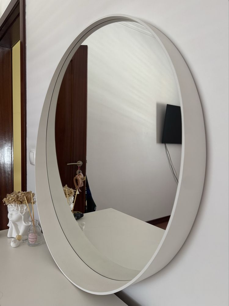 Espelho Branco ROTSUND 80cm IKEA