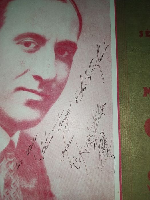 Partitura Antiga – “Meu Amor” (1936) – Rara, com Assinatura!