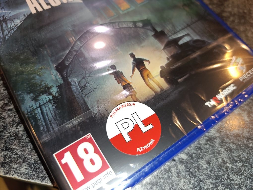 Alone in The Dark PS5 NOWA pl po polsku sklep zamiana kioskzgrami