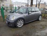 Mini Cooper S 1.6 kompresor benzyna 2004 r. srebrny z LPG