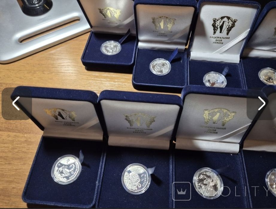 Набор монет "Детский зодиак",12 штук.