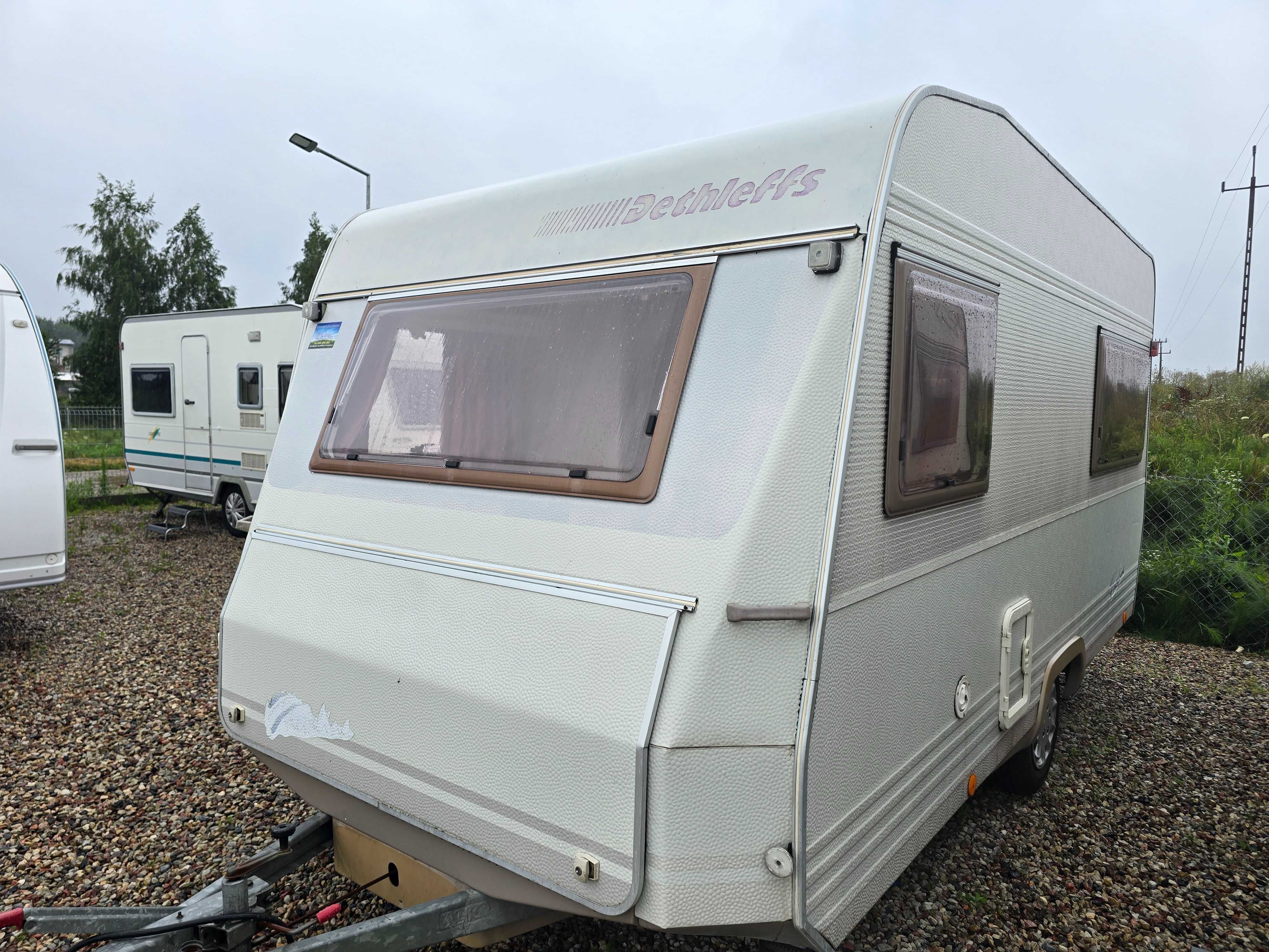 Dethleffs RM3 przyczepa kempingowa camping domek holenderski altanka