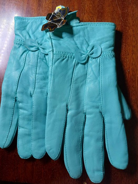 кожаные перчатки утепленные на флизе размер 8