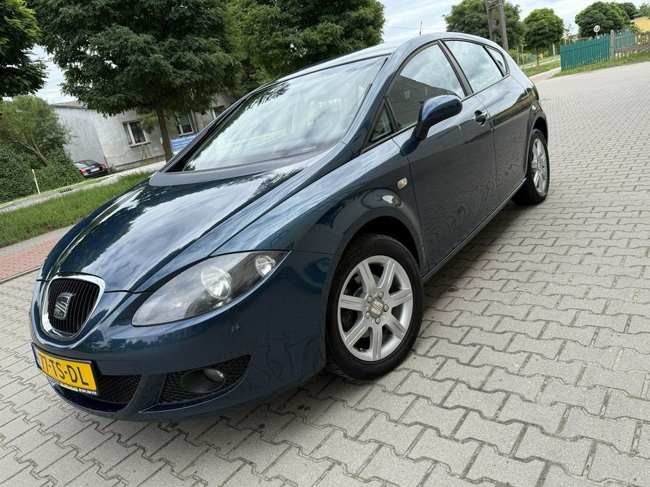 Seat Leon Seat Leon 1.6MPi 102KM Climatronic 2007r Serwisowany Alufelgi Opłacony