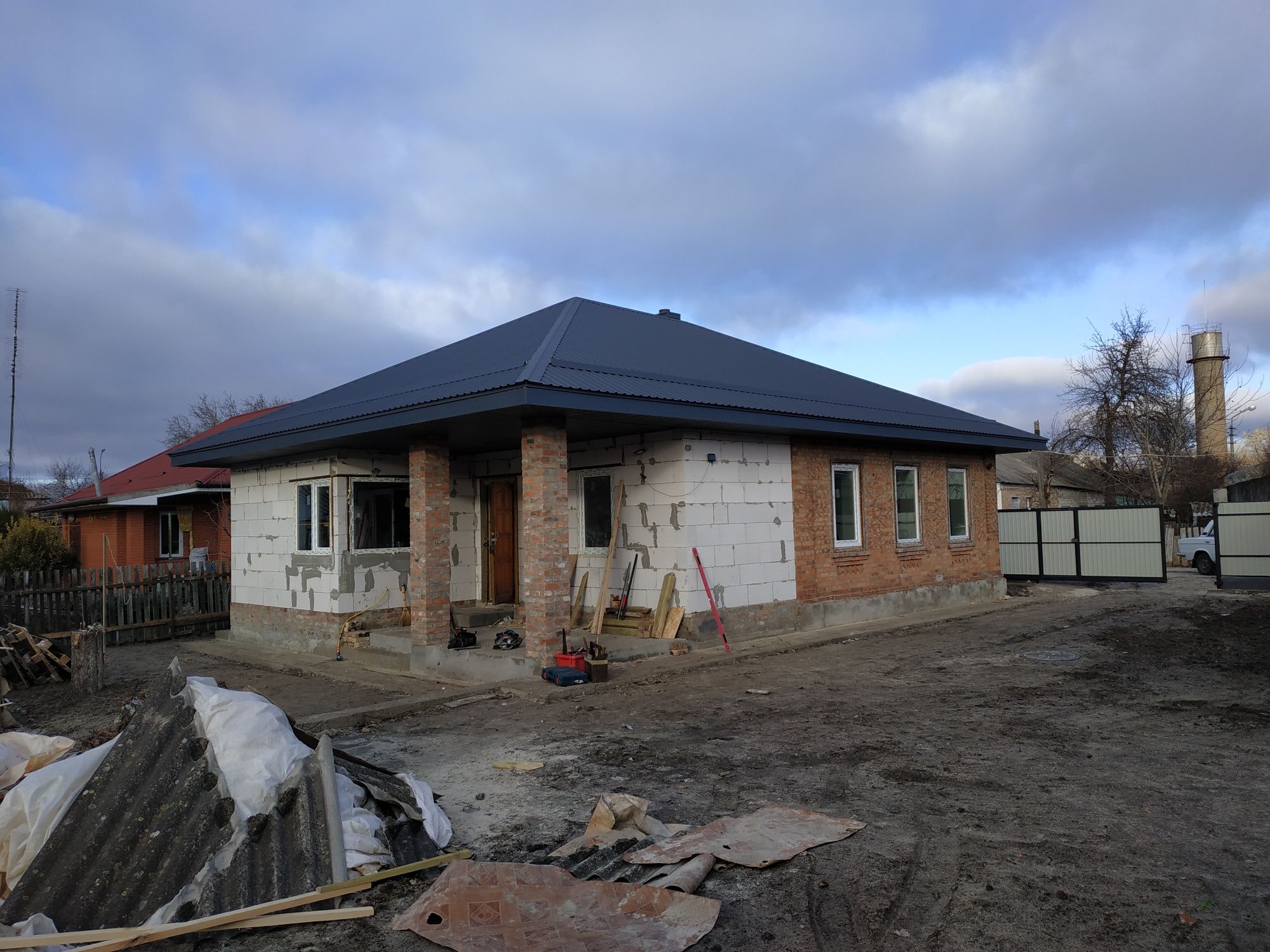 Покрівельні роботи.Кровельные работы.Крыша.Золотоноша Драбов Чорнобай