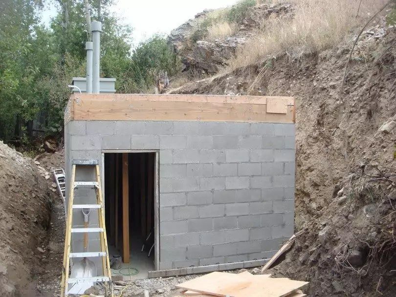 Строительство бункера под ключ.