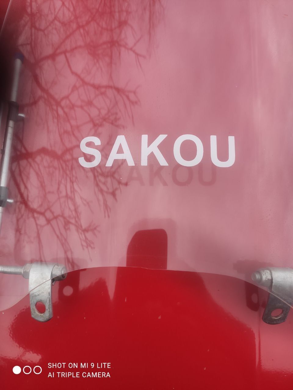 Вітрове скло  Sakou на  мопед, мотоцикл