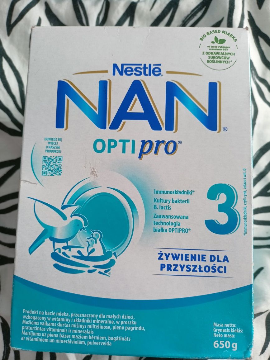 Mleko Modyfikowane Nan OPTI pro 3