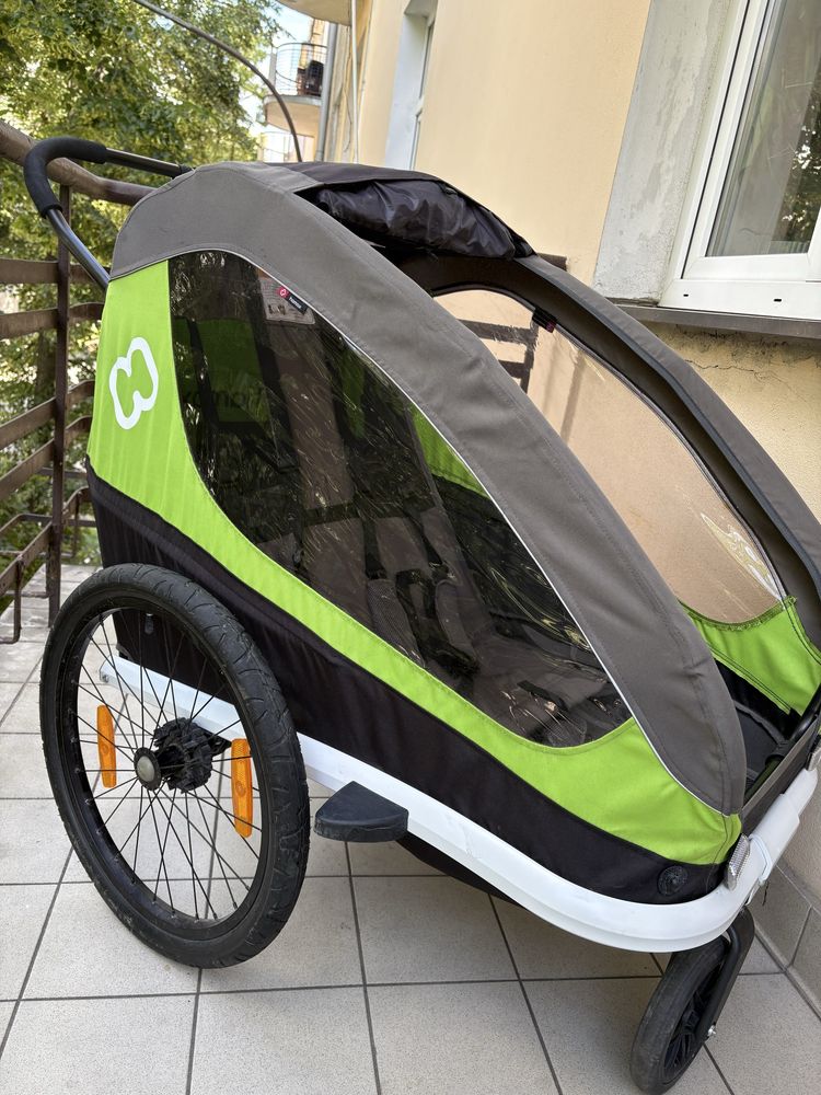 HAMAX traveller twin przyczepka rowerowa