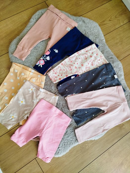 Zestaw getry legginsy dla dziewczynki 74