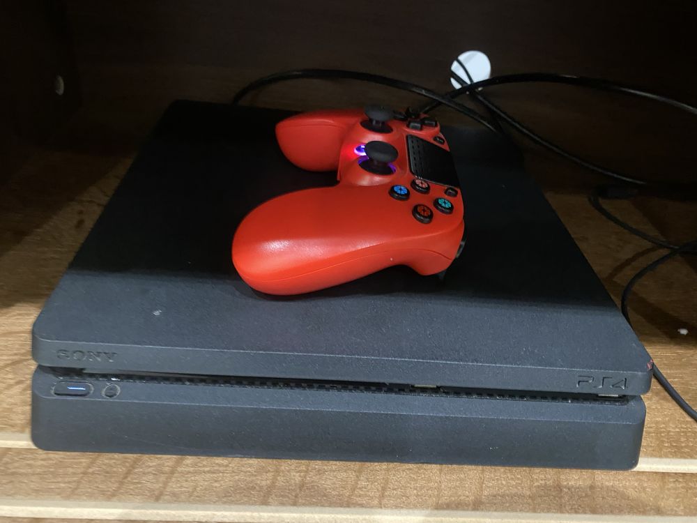 Playstation 4 slim com jogos