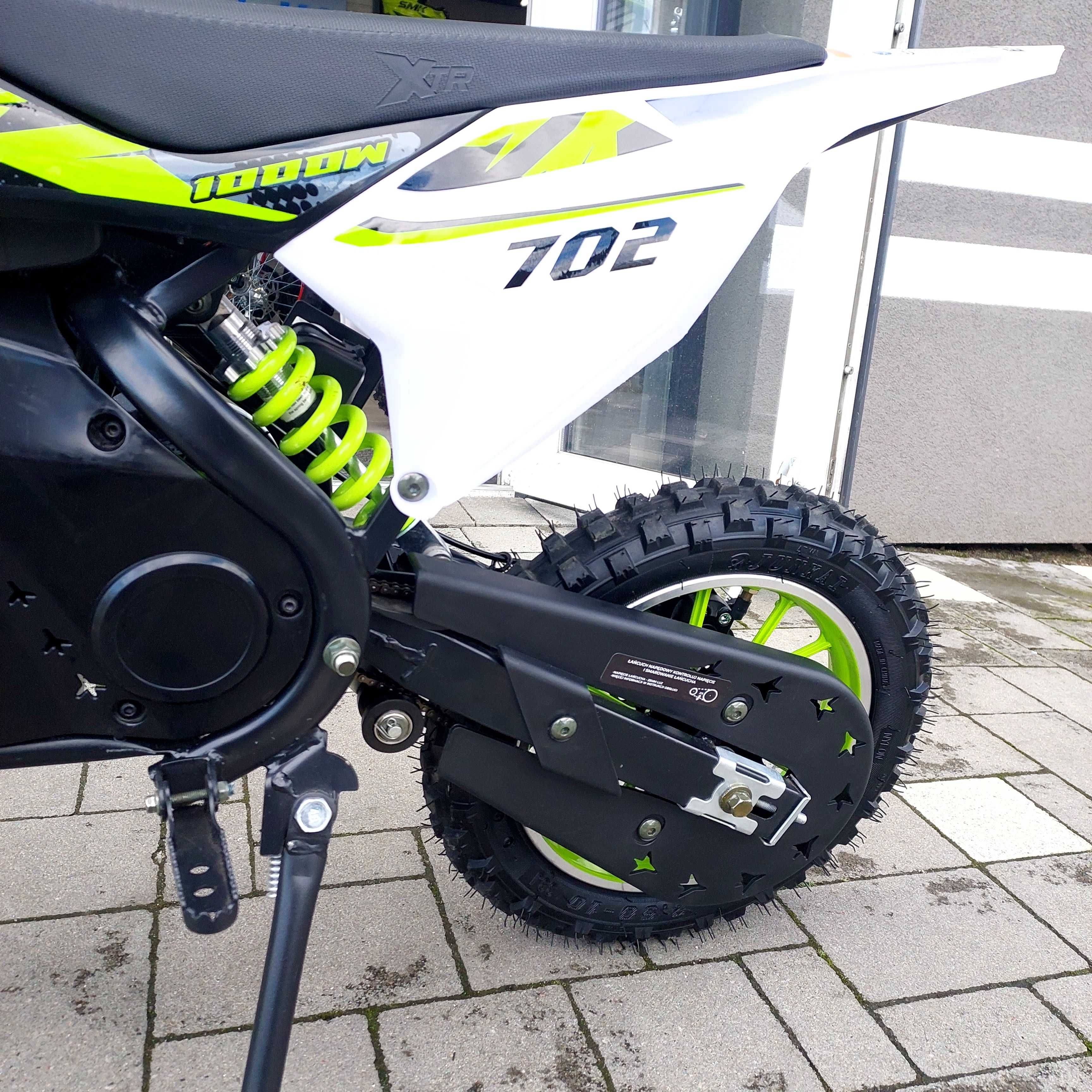 Електричний пітбайк XTR E-702,  1000W, 6-9 років, доставка, гарантія