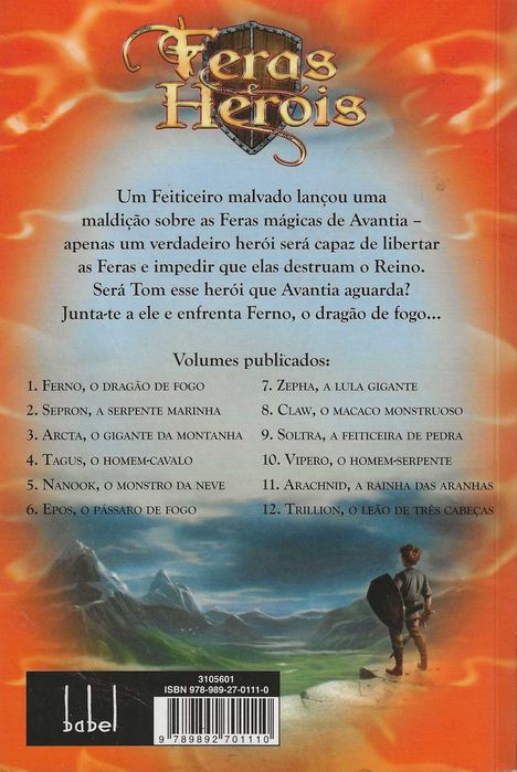 Feras e Heróis – Ferno o Dragão de Fogo - Nº 1