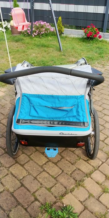 Przyczepka rowerowa Qeridoo Kidgoo 2. Super Stan.
Przyczepka rowerowa