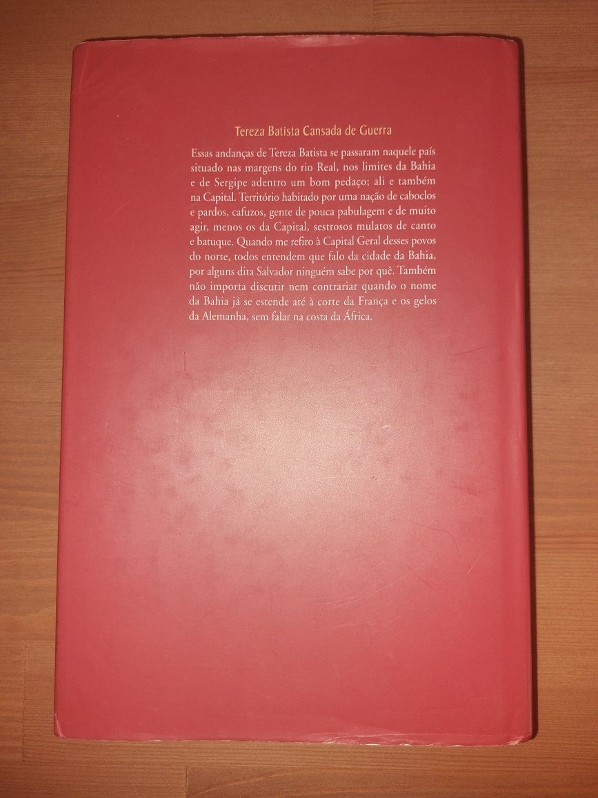 C " Tereza Batista Cansada de Guerra " Jorge Amado (optimo estado)