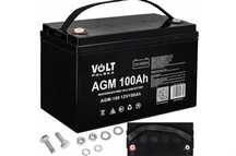 VOLT POLSKA akumulator AGM 12V 100Ah zasilania awaryjnego