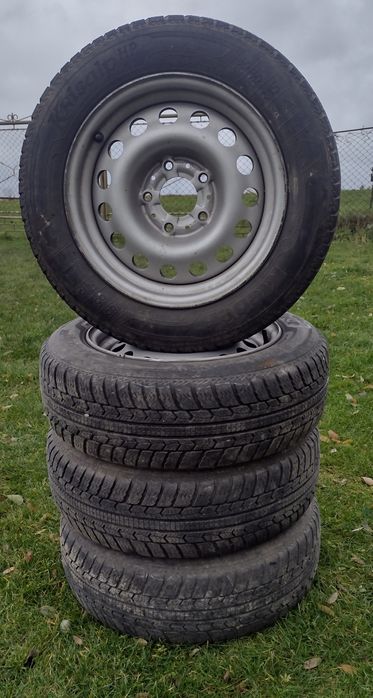 Alufelgi BMW 15" 5x120 opony zimowe 185/65