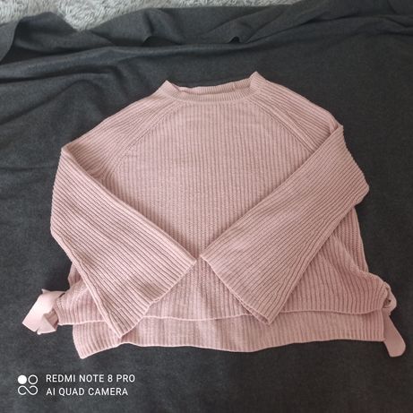 Sweter różowy pink