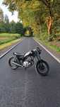 Yamaha SR125 stylowy cafe racer scrambler custom