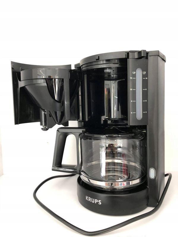 Ekspres przelewowy Krups ProAroma 1,25 l czarny.