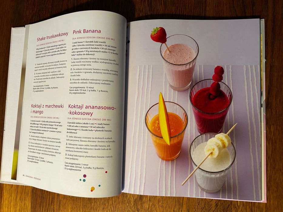 Książka z przepisami Dziecięce Menu dla całej rodziny
