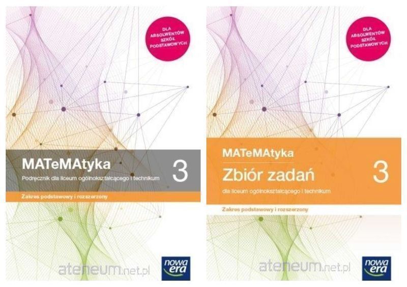 NOWA^ MATeMAtyka 3 Zbiór zadań + Podręcznik Rozszerzony Nowa Era