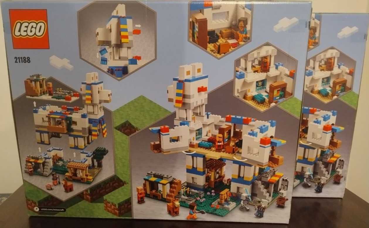 Конструктор LEGO Minecraft 21188 Деревня лам (1252 деталей)