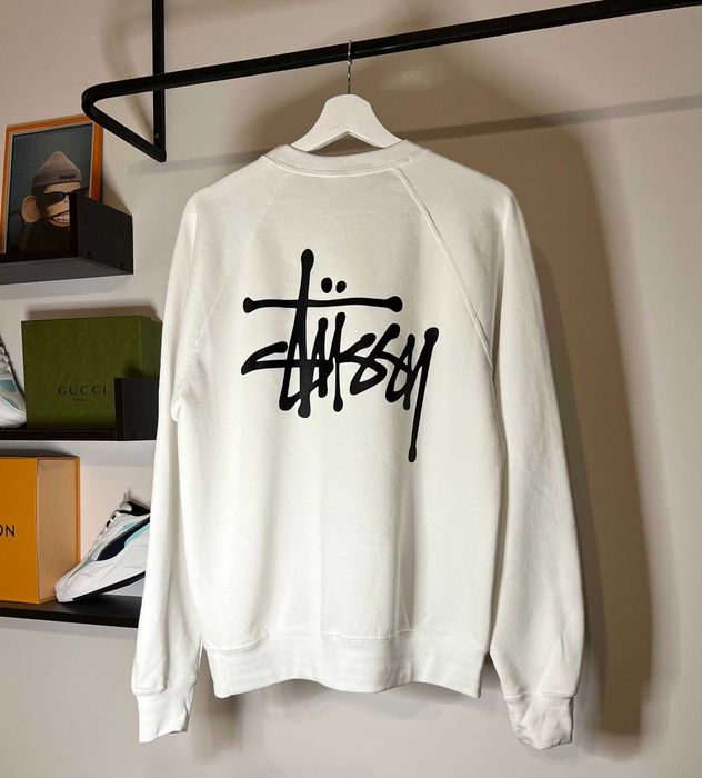 Світшот Stussy (білого кольору)