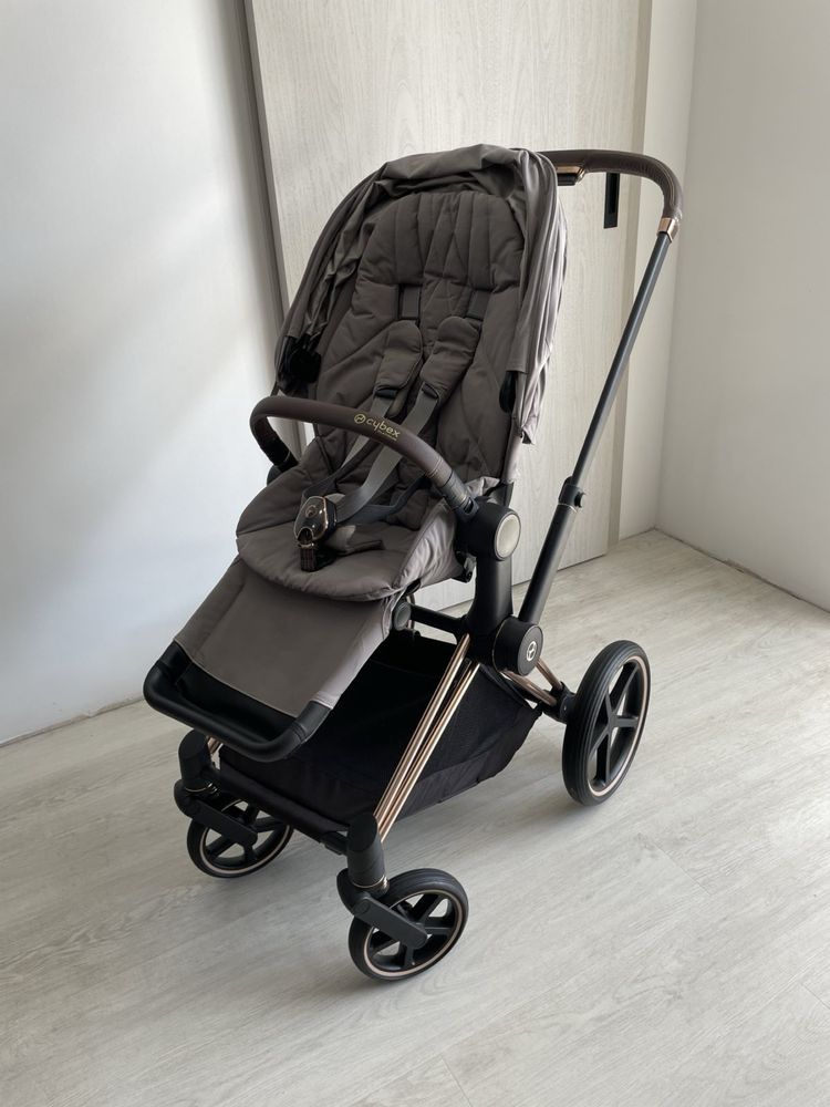 Cybex Priam сайбекс коляска 3 в 1 автоклісло люлюка прогулка шасі