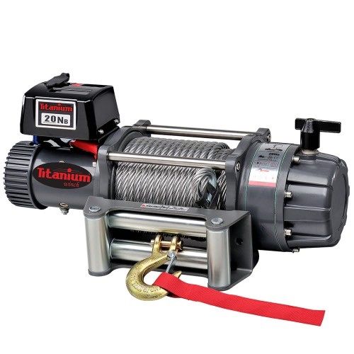 Лебідка Лебедка електрична Kangaroo winc K12000LBS SR синтетика