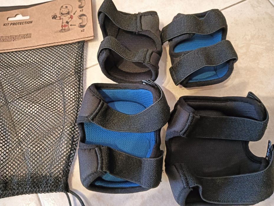 Kit proteção ciclismo criança 3-6 anos