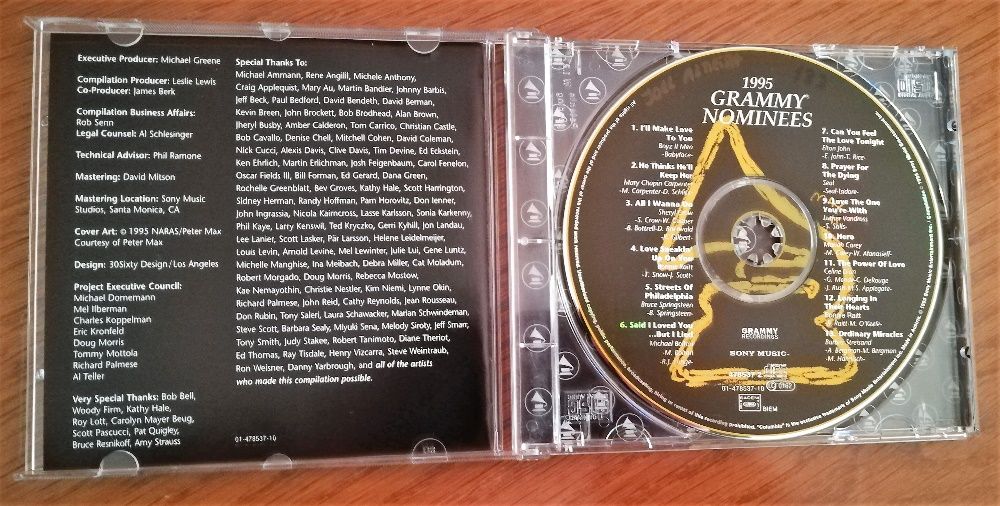 CD | 1995 Grammy Nominess