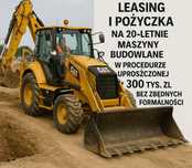 Koparka Cat 432 Leasing Pozyczka Finansowanie