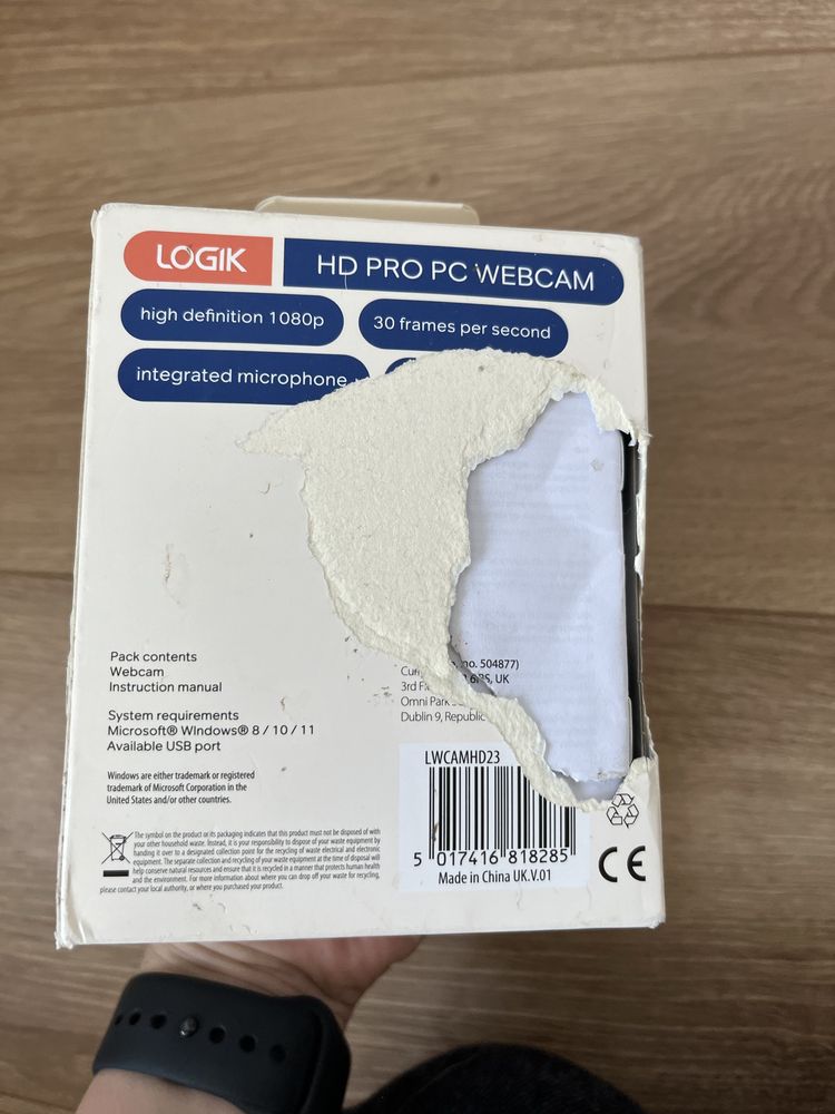 logik kamerka internetowa  hd pro pc webcam