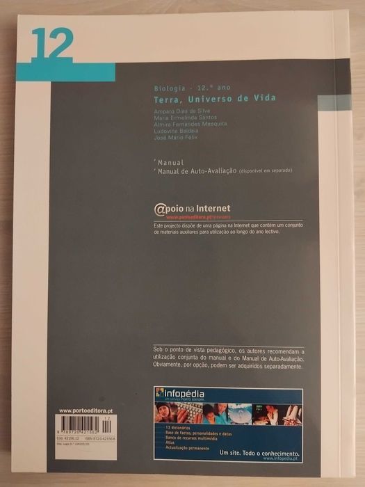 Terra, Universo de Vida, 12º ano