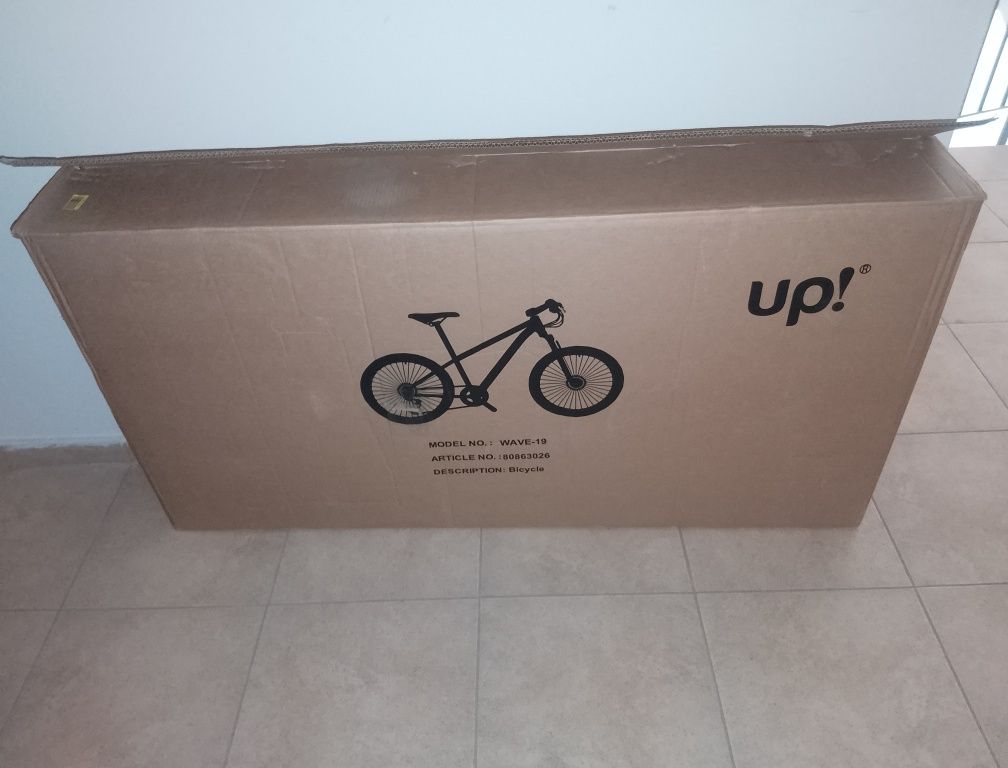 Коробка от велосипеда 19 рама