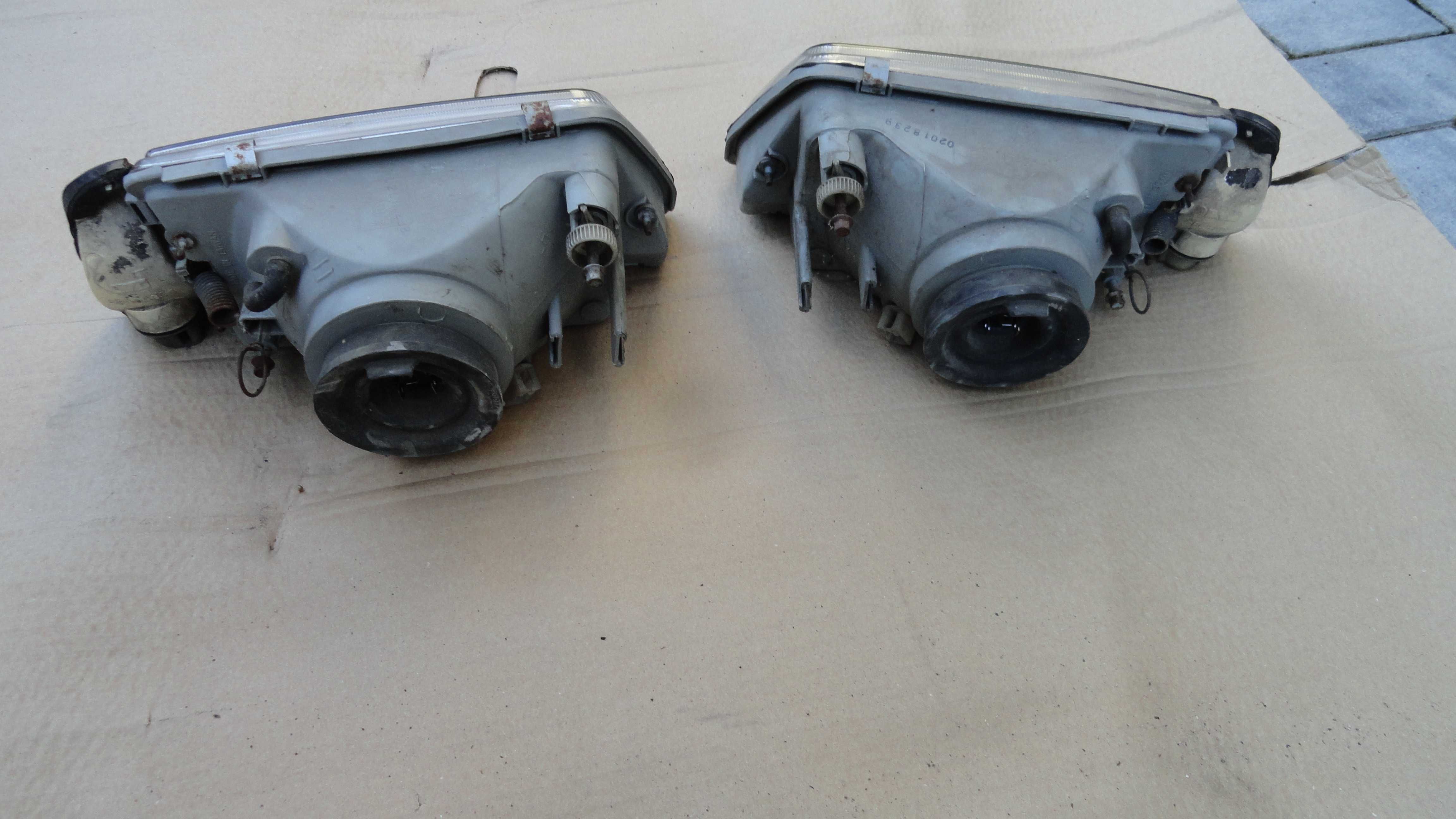 Lampy Przód Przednie Fiat Cinquecento Oryginalne Demontaż Komplet