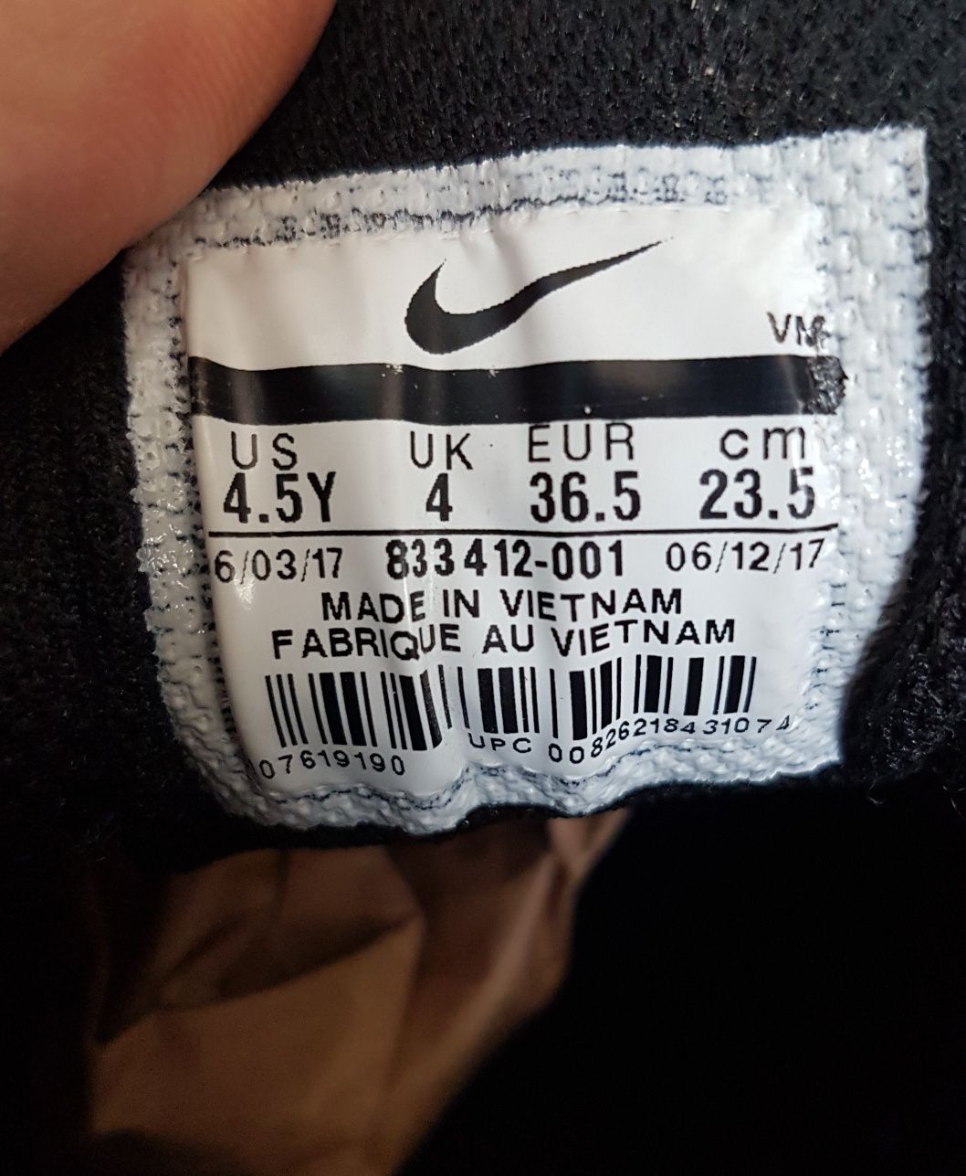 Buty Nike Air Max 90 Black  rozmiar 36,5 okazja Sneakers