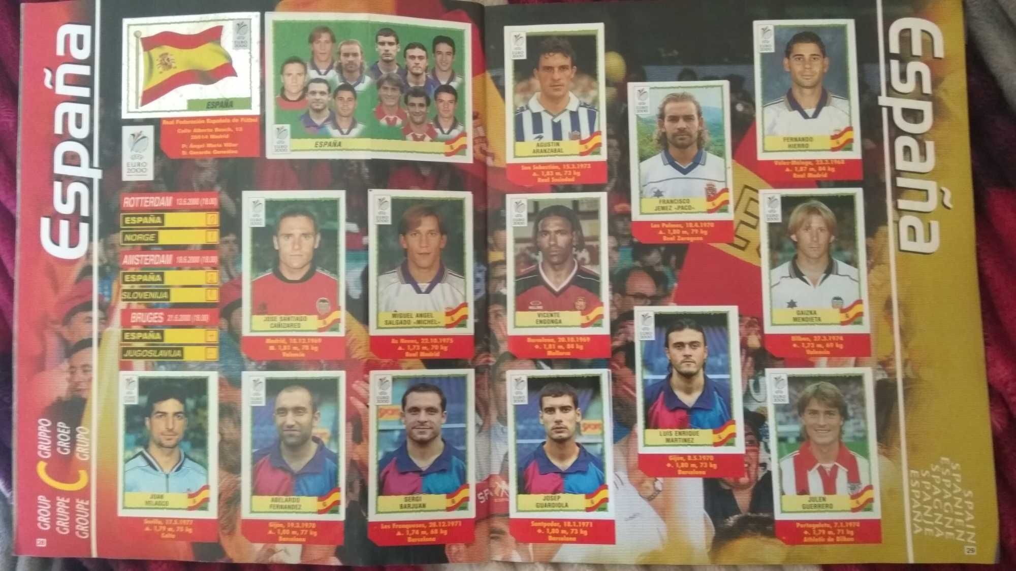 EURO 2000 Журнал с наклейками