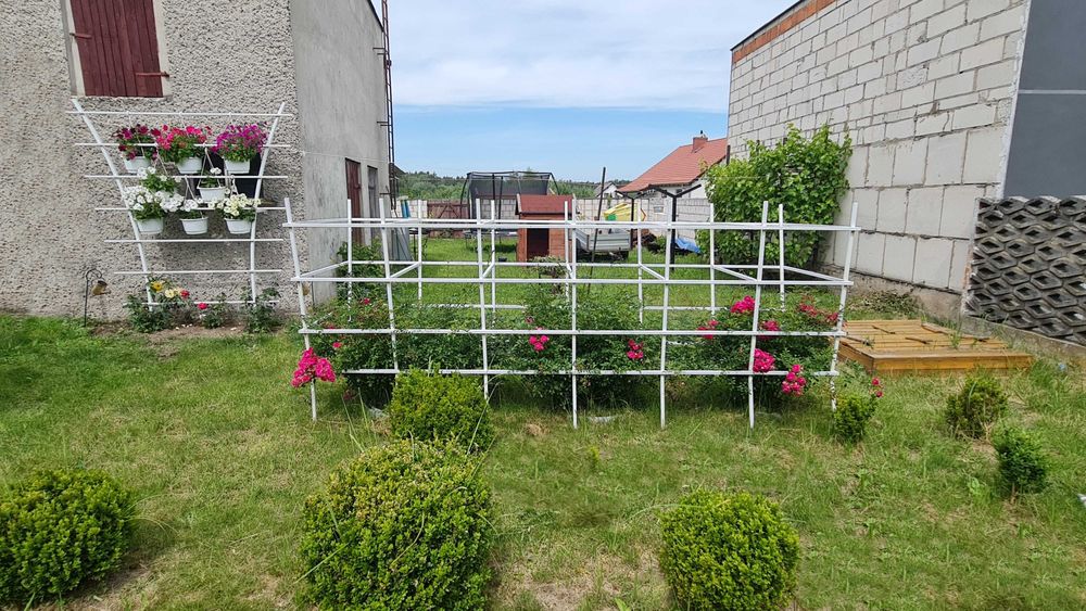 Solidne duże pergole na Twój wymiar! Róże pnące, drabinki, podpory