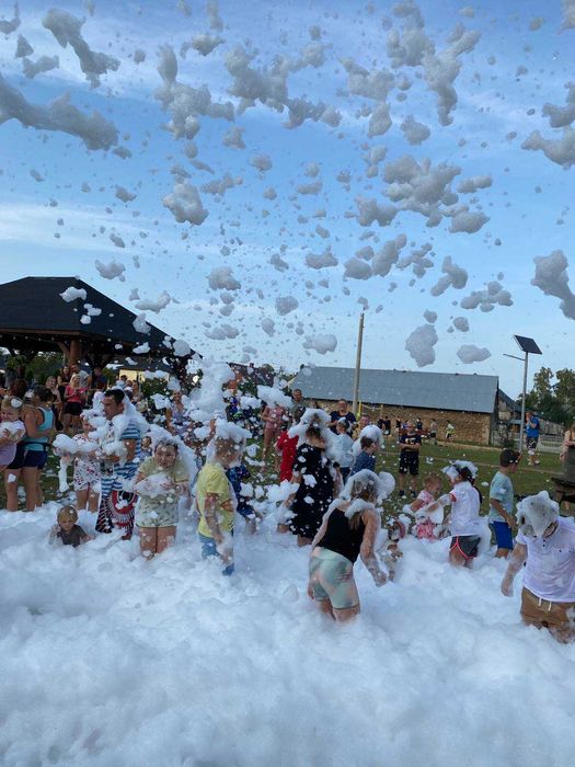 Dmuchana zjeżdżalnia, piana party - wolne terminy 2025