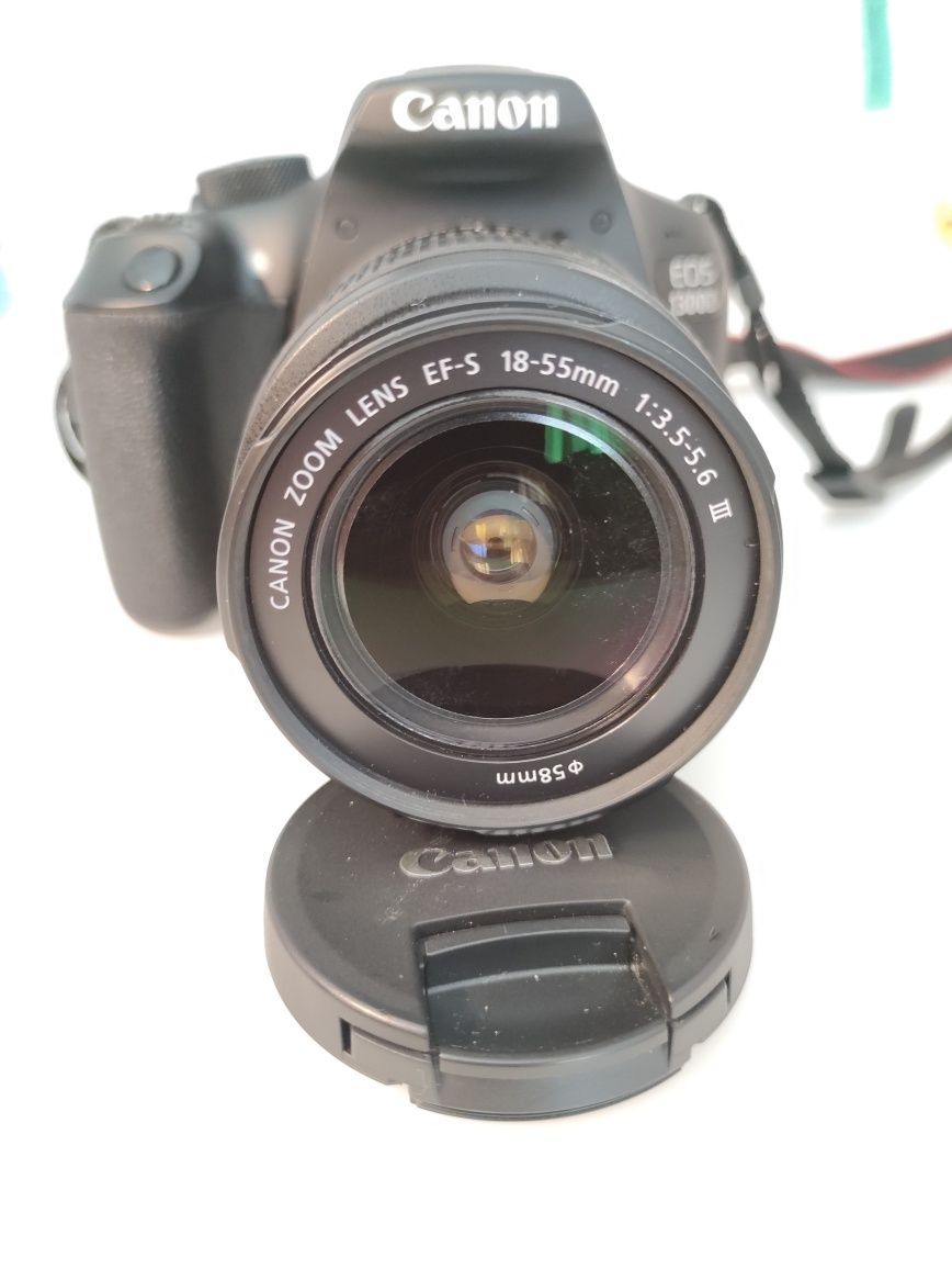 Kit Canon EOS 1300D + EFS 18-55 + EFS 55-250