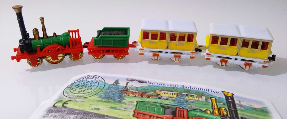 Kinder Surprise ~ Série completa ~ "LOCOMOTIVA HISTÓRICA" ~ 1999