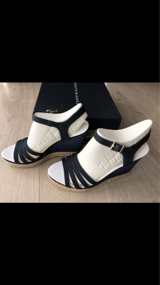 Espadryle Tommy Hilfiger r. 38 jak nowe