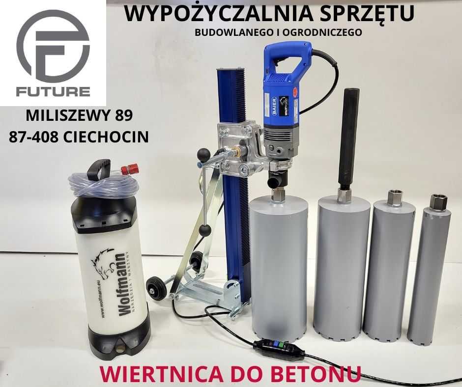 Glebogryzarka z napędem wynajem wypożyczalnia