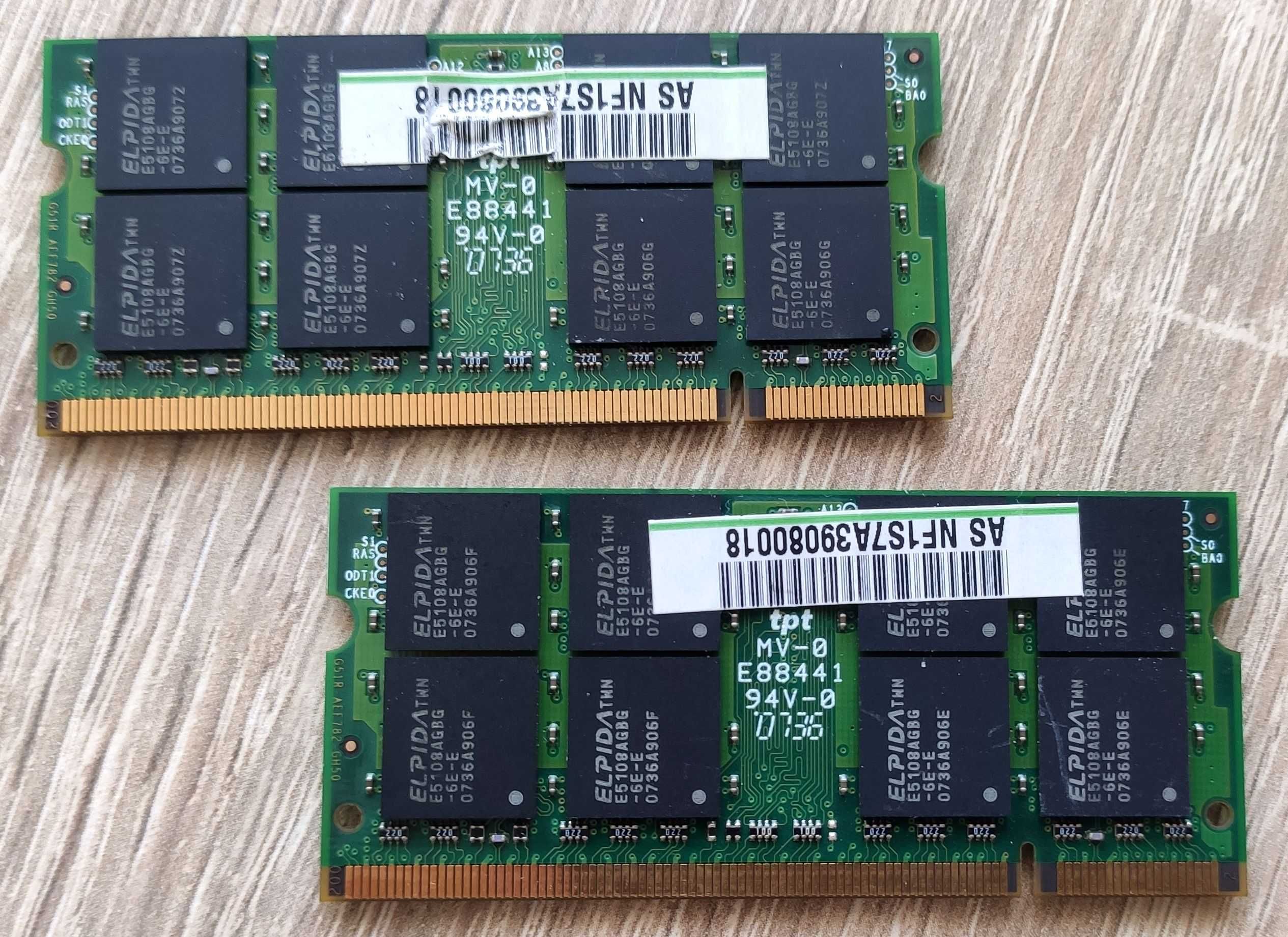 Pamięć RAM Elpida GDDR2-667 1GB